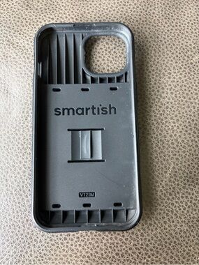 Smartish Black Phone Case with built in 3-4 card Wallet iPhone 15